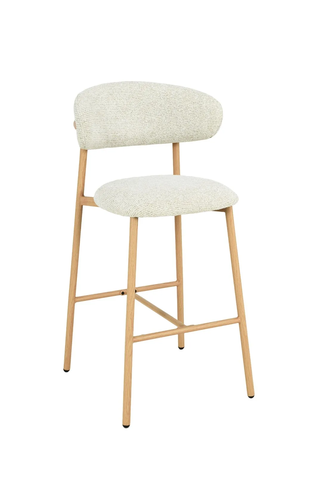 Design Barkruk Kasper | Crème | Oak 2