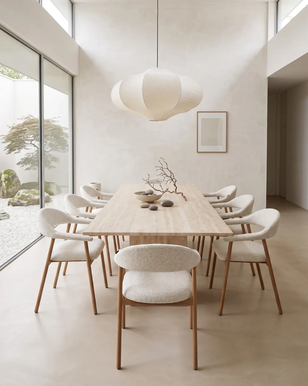 Design Eetkamerstoel Astrid | Lichtcrème | Oak 2 sfeer