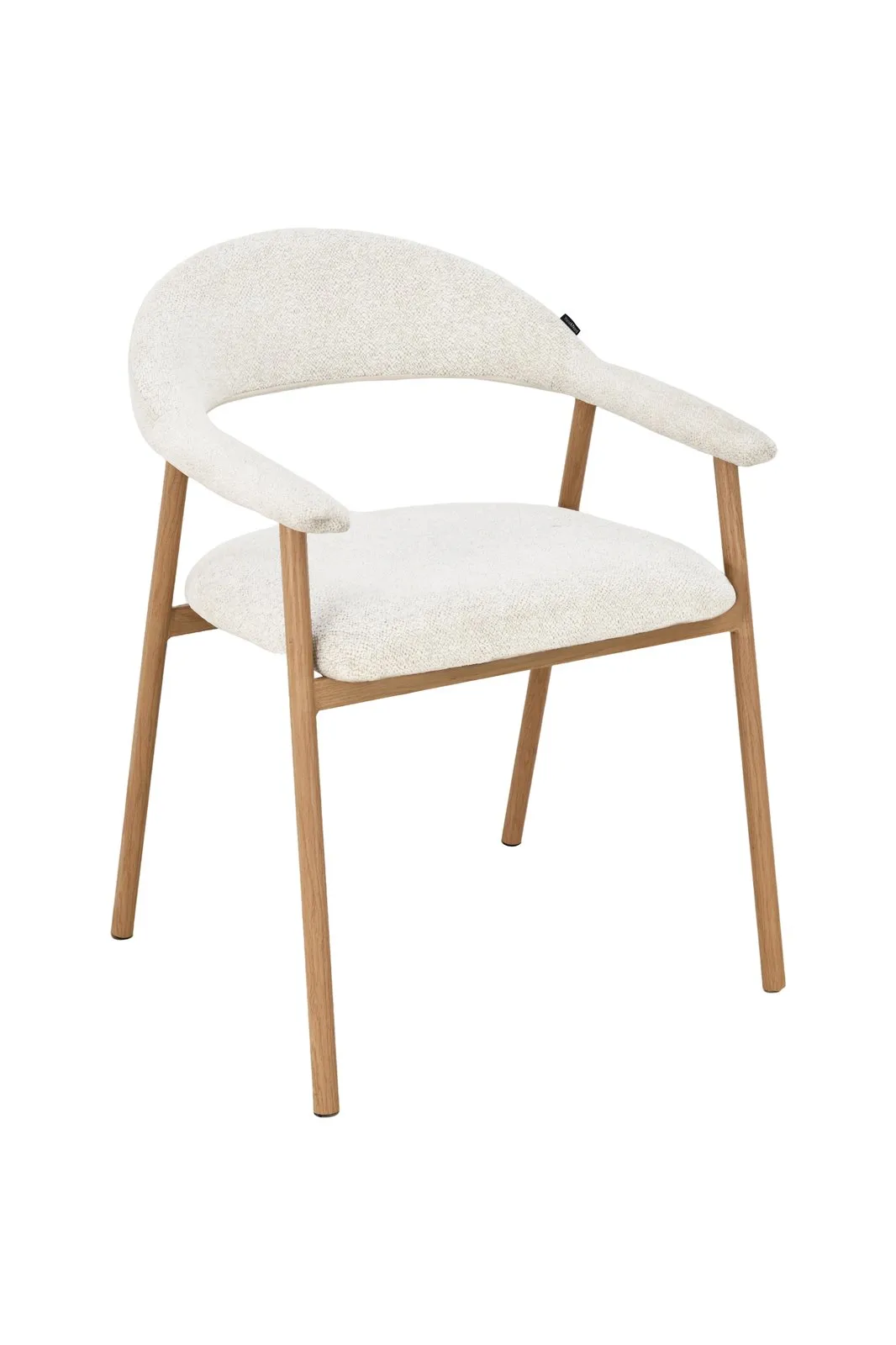 Design Eetkamerstoel Astrid | Lichtcrème | Oak 2